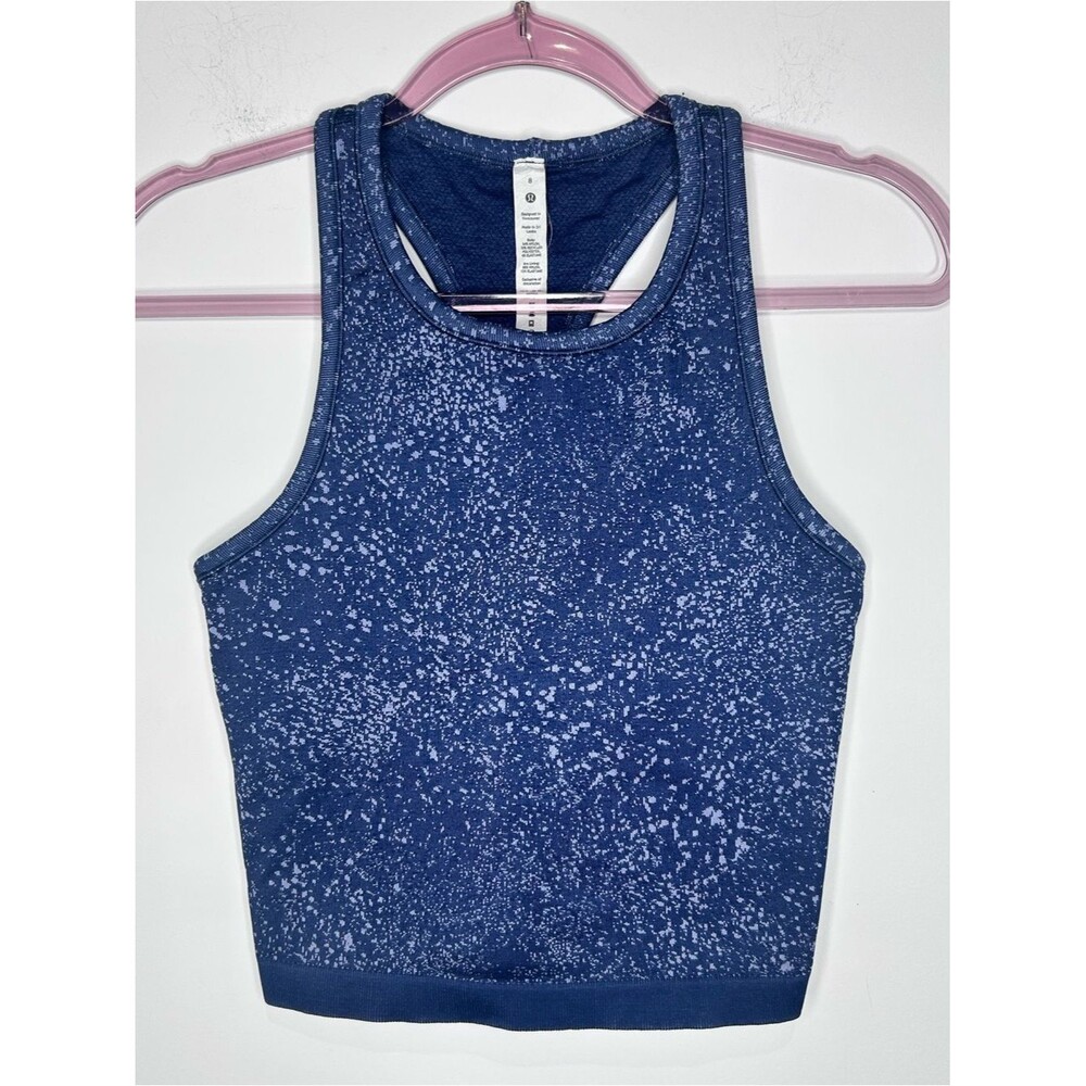 Lululemon Women's Blue and Navy Vest